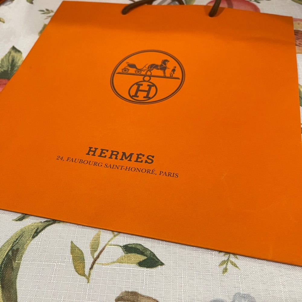 Hermès Signature Orange Bag